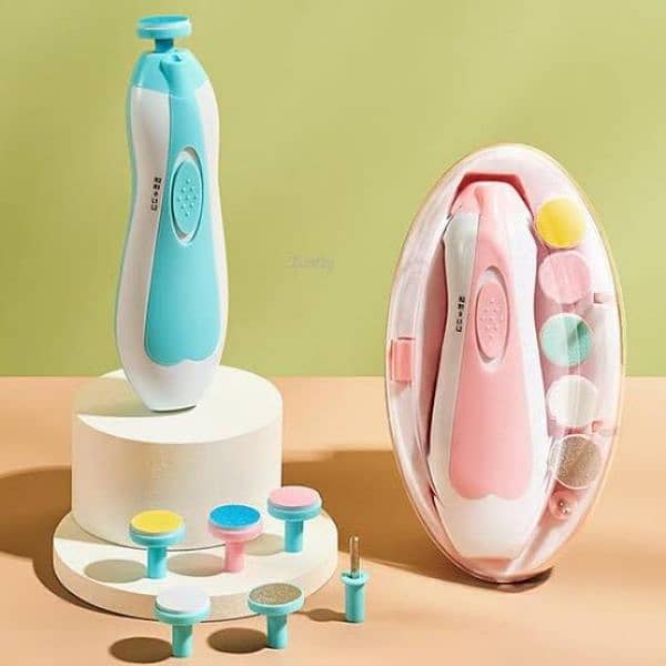Baby electric nail clipper nail cutter manicure & Pedicure 1