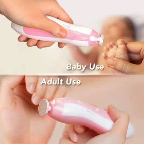 Baby electric nail clipper nail cutter manicure & Pedicure 2