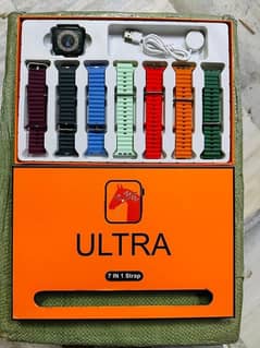 7 in 1 Straps Watch Imported Quality with delivery and Warenty