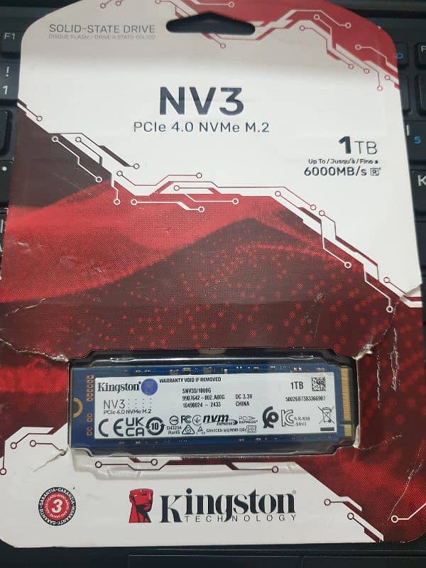 Kingston 1tb ssd And Amaze ssd enclosure (new) 2
