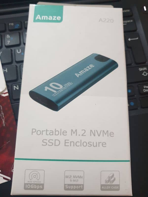 Kingston 1tb ssd And Amaze ssd enclosure (new) 4