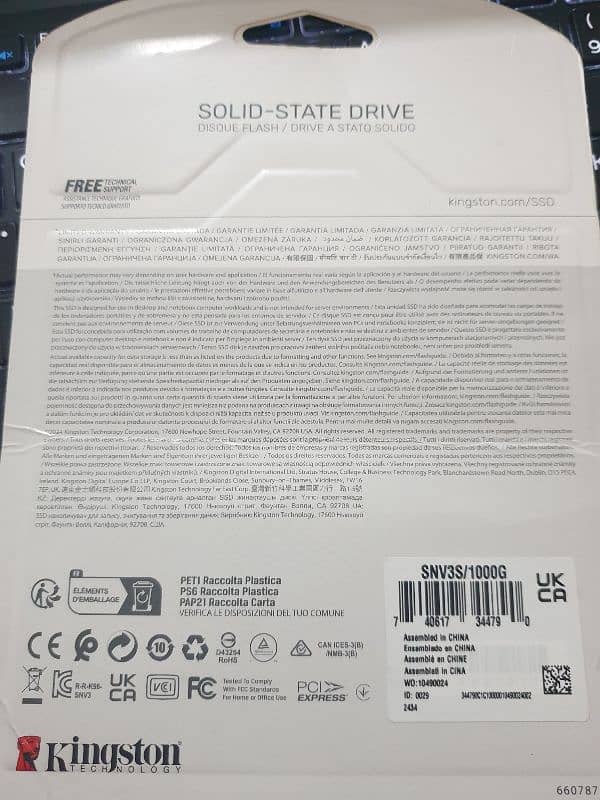 Kingston 1tb ssd And Amaze ssd enclosure (new) 6