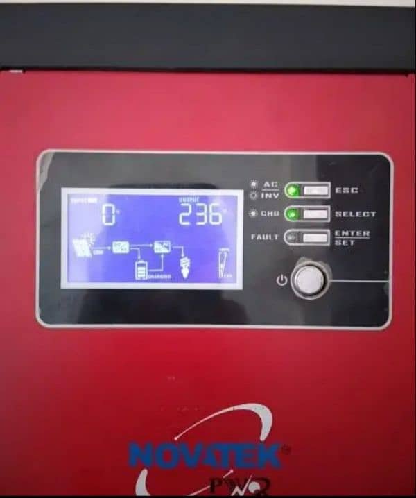 Novatek Volcano NV 12S UPS & MPPT Solar Inverter 1