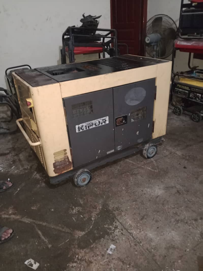 Note : Location peshawar , 9 KVA dieselCondition Generator 8
