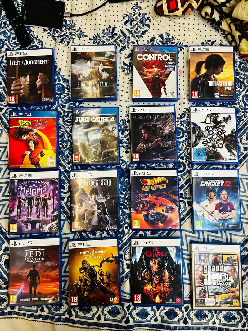 Playstation 5 and 4 Ps4 PS5 Video Games for Sale 7