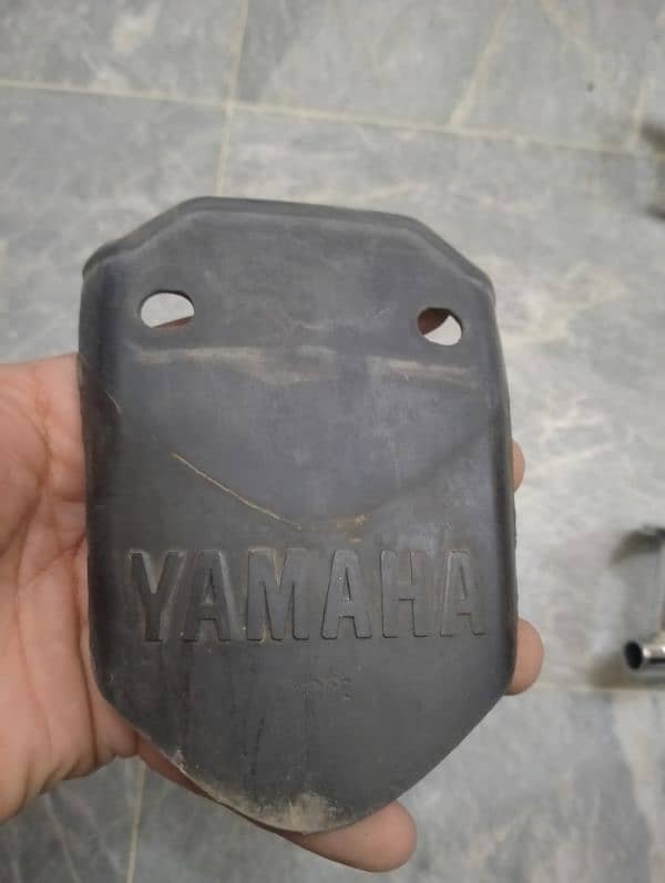 Yamaha ybz-dx tail carrier + front mudguard tail 2