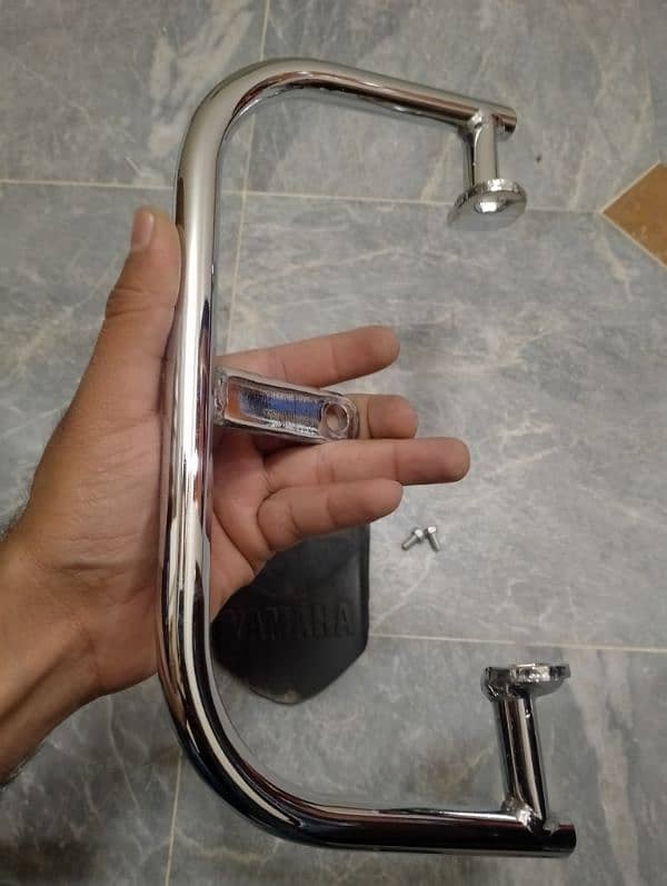 Yamaha ybz-dx tail carrier + front mudguard tail 3