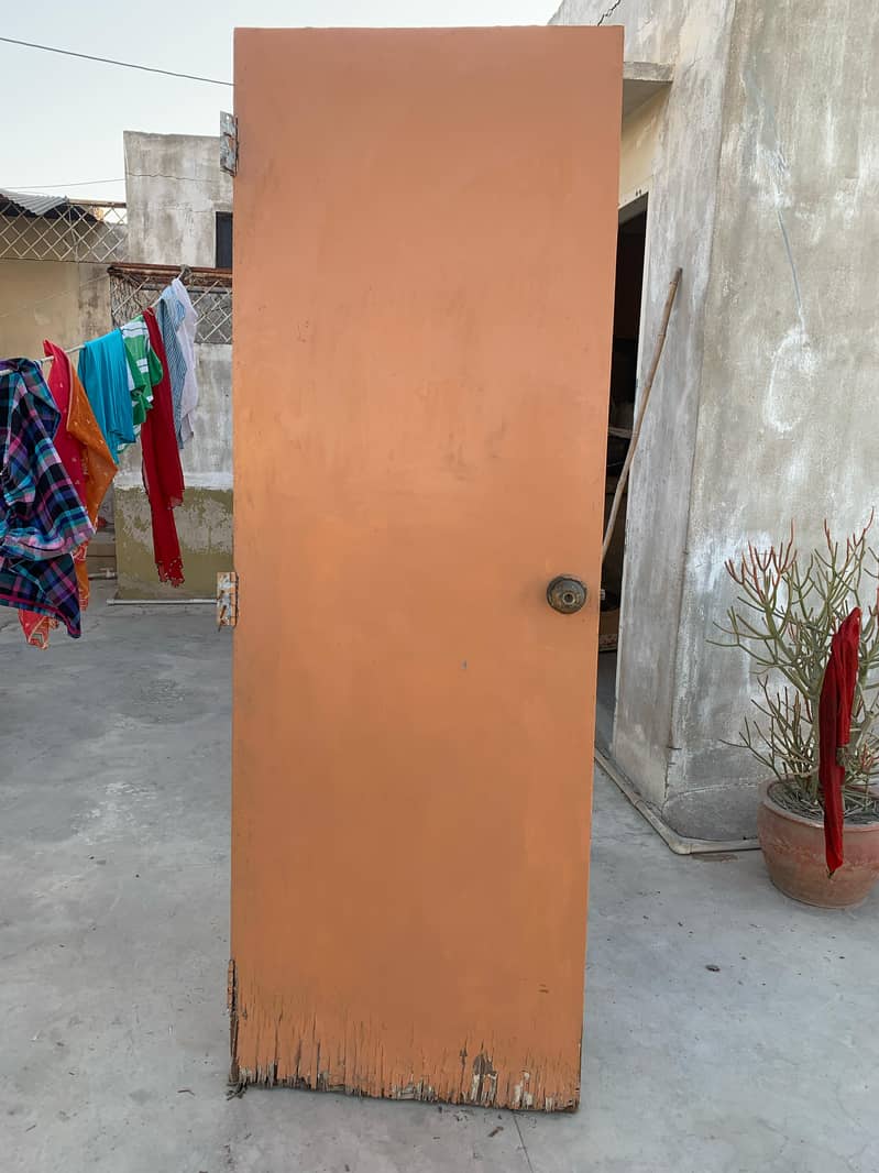 Solid wood door darwaza old for sale 1