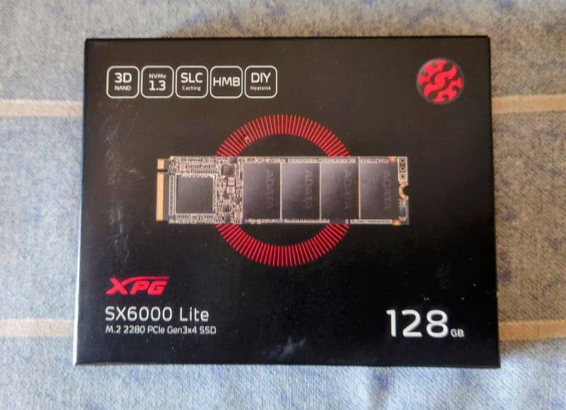 Adata XPG - NVME -M2 SSD 128gb 0