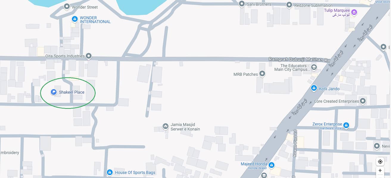25.45 Marla Plot for sale on Doburji Malihan Road 13
