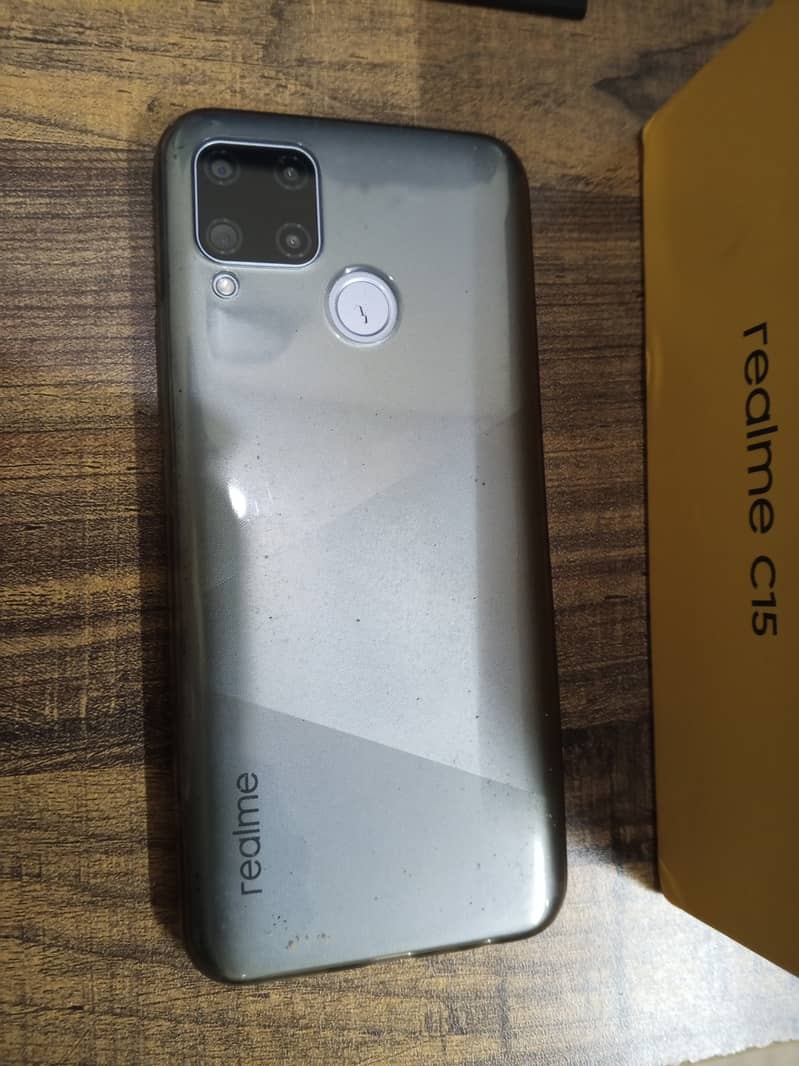 Realme C15 Qualcomm Snapdragon Edition with Box, 1st Hand used 2