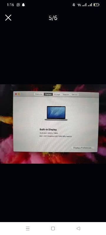 Mackbook PRO 2019 core i9 6