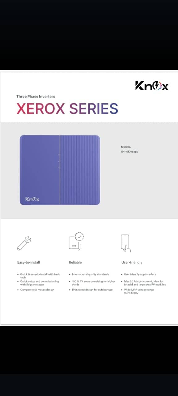 knox 10kw ongrid inverter 1