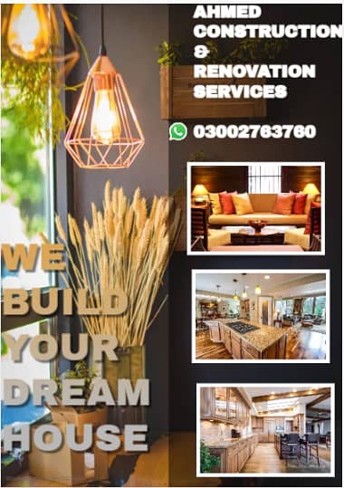Marble Tile Work | Carpentry | Roof ceiling Work | Plumbing Work 3