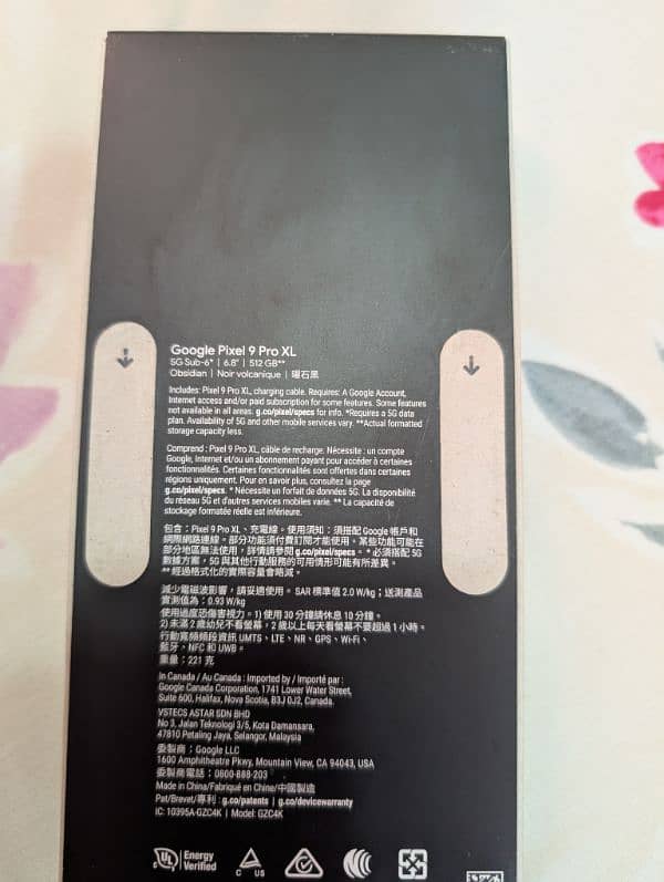 Google Pixel 9 Pro XL 512 GB , 256 GB. Not PTA 2