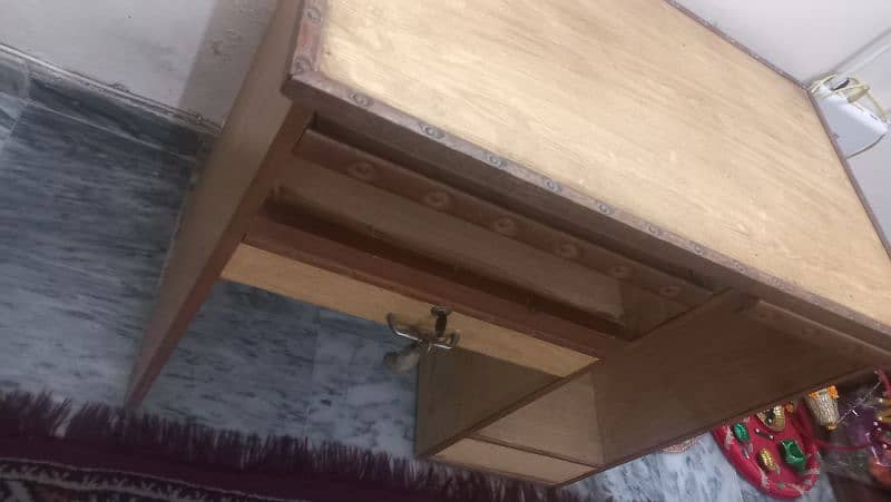 computer table with solid wood 2