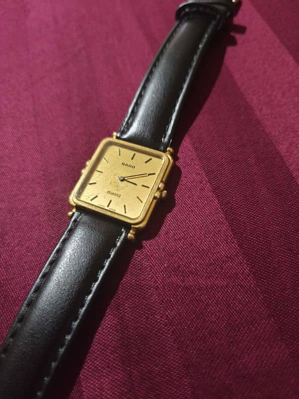 Rado Vintage Gold Plated Collectable 1