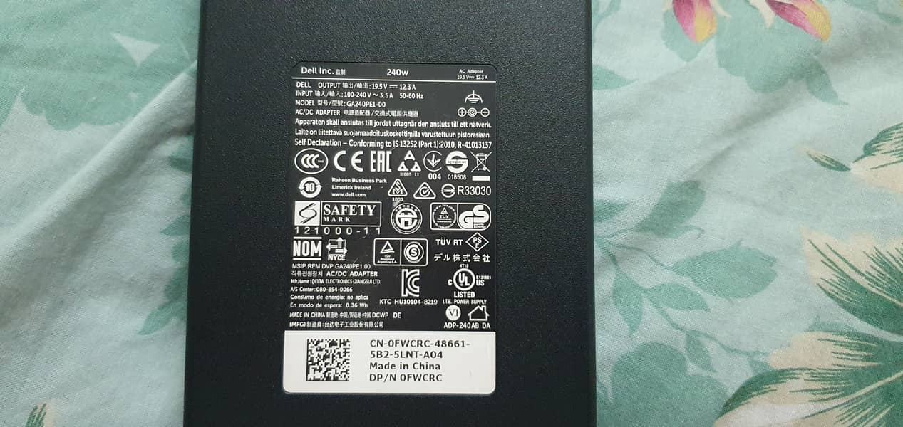Im Selling 240w Dell Chocolate Charger 10/10 0