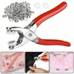 Tich Buttons Hand Machine With Free 50 pairs of Tich Buttons