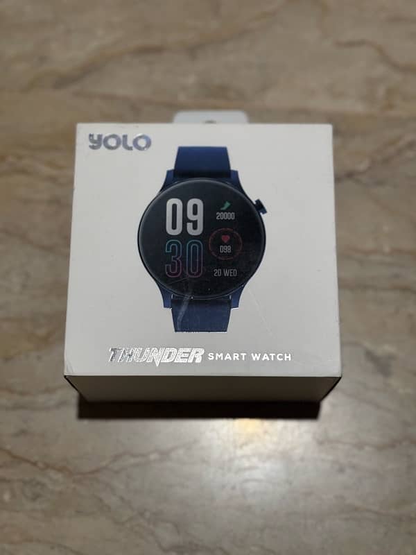 YOLO Thunder Smartwatch, barely used 0