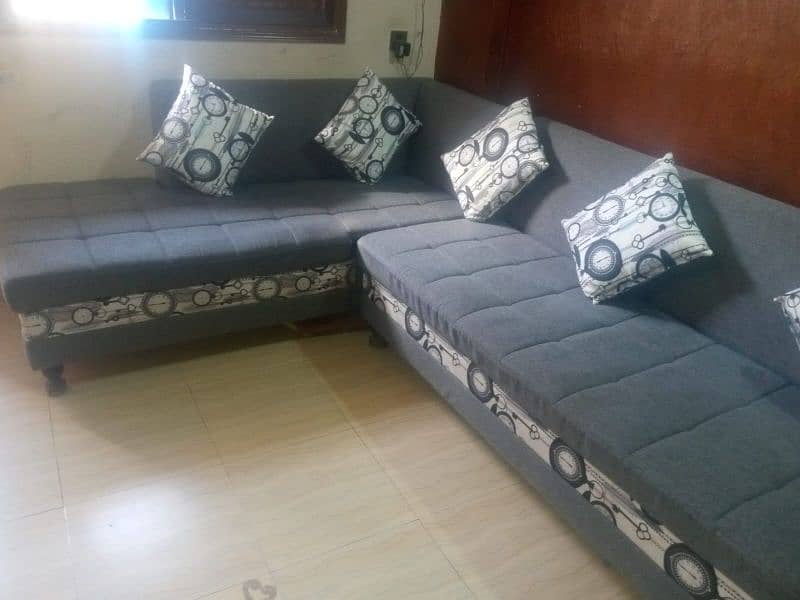 L shap sofa 6 seater 1