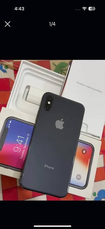 Iphone X 256 PTA Approved 0