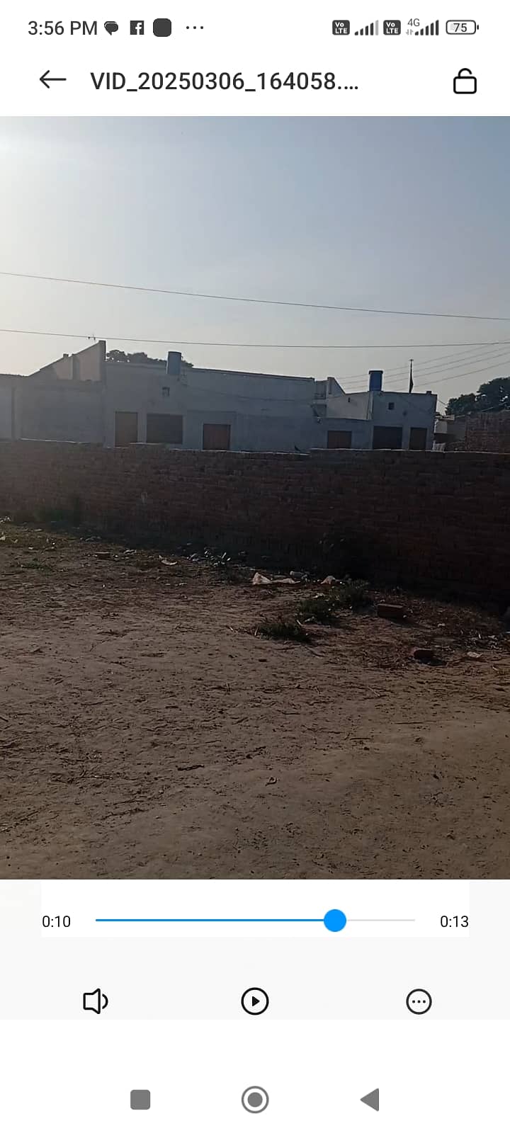 15 Marla Double Front Plot available for Sale 1