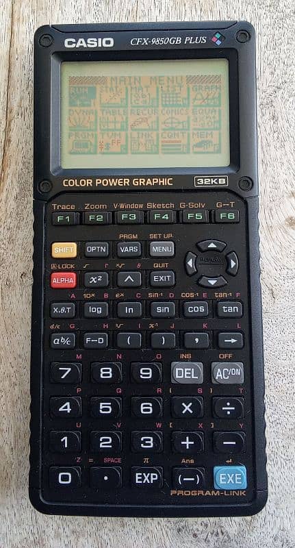 CXF-9850GB PLUS Casio Calculator 1