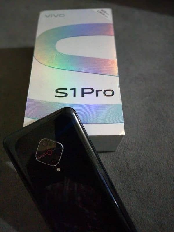 Vivo S1 pro with Box & Original charger 4