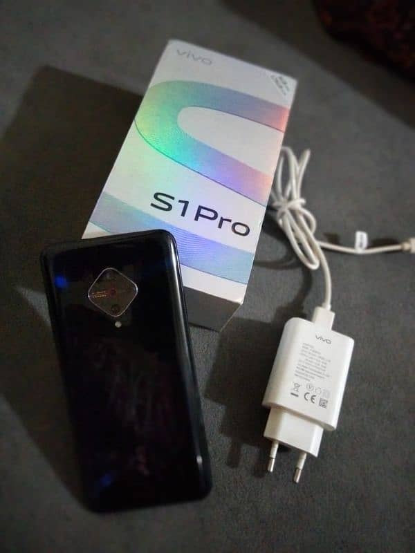Vivo S1 pro with Box & Original charger 8