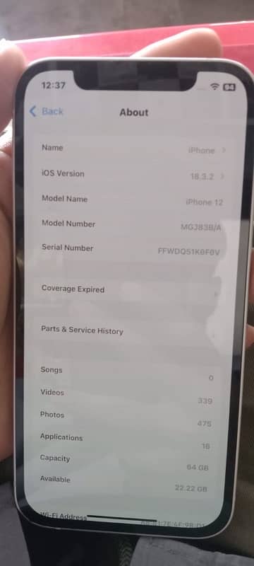 i phone12 5