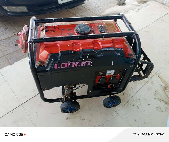 2.5 KVA Loncin Generator For Sale in Working Condition 0
