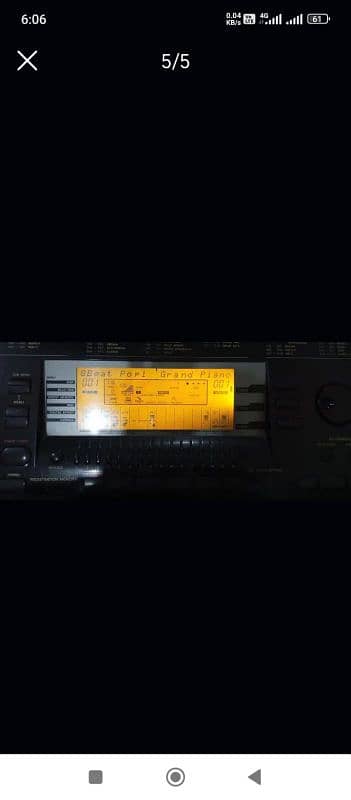 Yamaha PSR 630 Professional Yamaha Piano Keyboard Casio Roland Korg 1