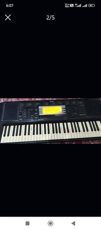 Yamaha PSR 630 Professional Yamaha Piano Keyboard Casio Roland Korg 3