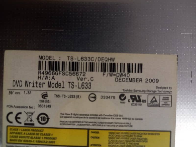 Toshiba Original DVD Rewritable TS-L633 3