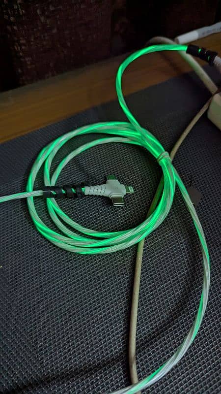 3 in 1 Usb lightning cable imported 2.5 mtrs 8