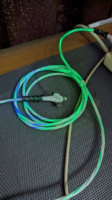 3 in 1 Usb lightning cable imported 2.5 mtrs 0