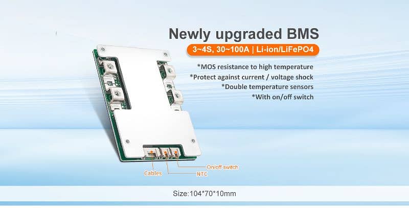 lithium battery BMS 0