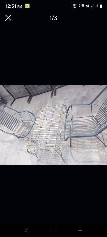 Lawn Roof Table chair 0