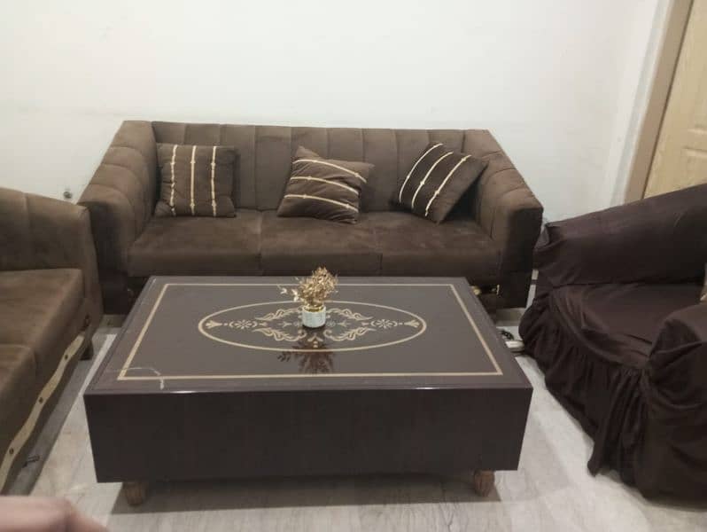 sofa set/ 6 seater set with centre table/ comfortable sofa set 3
