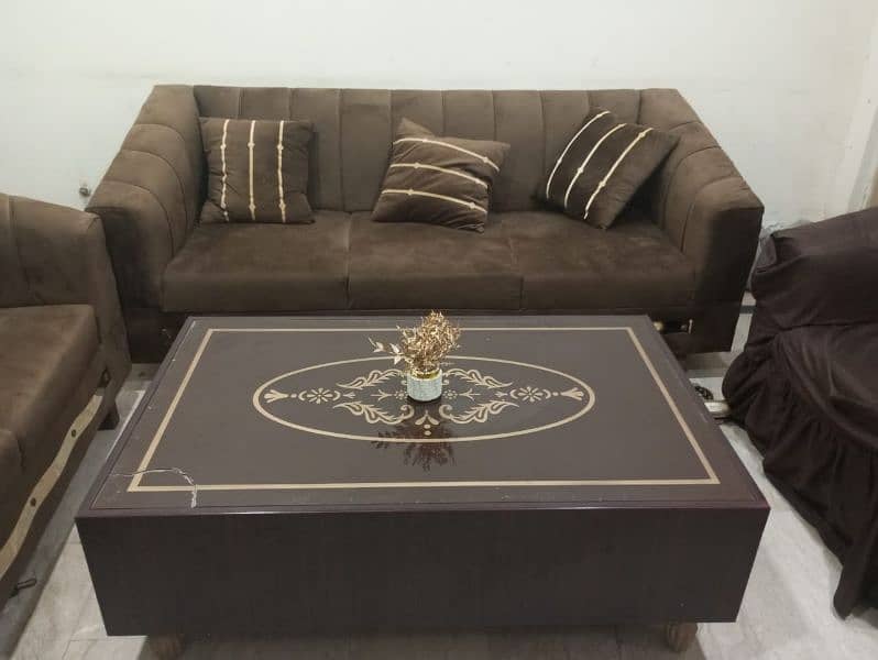 sofa set/ 6 seater set with centre table/ comfortable sofa set 4