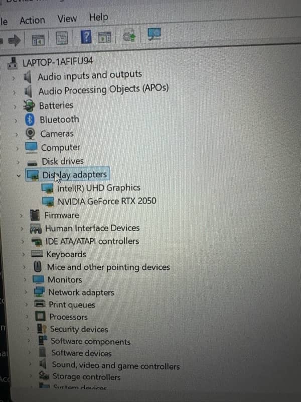 Lenovo LOQ Core i5 12450HX,12GB,512GB SSD,RTX 2050 4GB GAMING LAPTOP 8