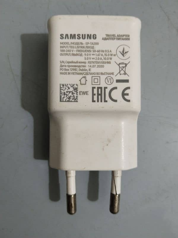 Samsung Note 8 15W box pulled fast charger adapter 0
