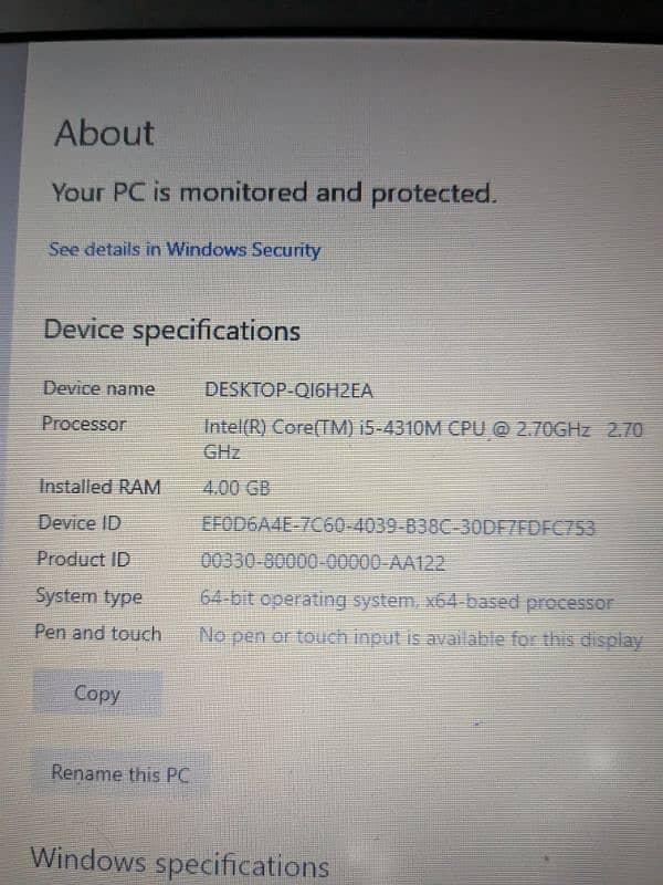 HP Probook 640 Core i5 1