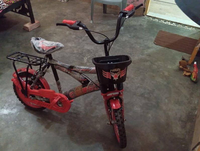 16" kid's bicycle in double frame 3