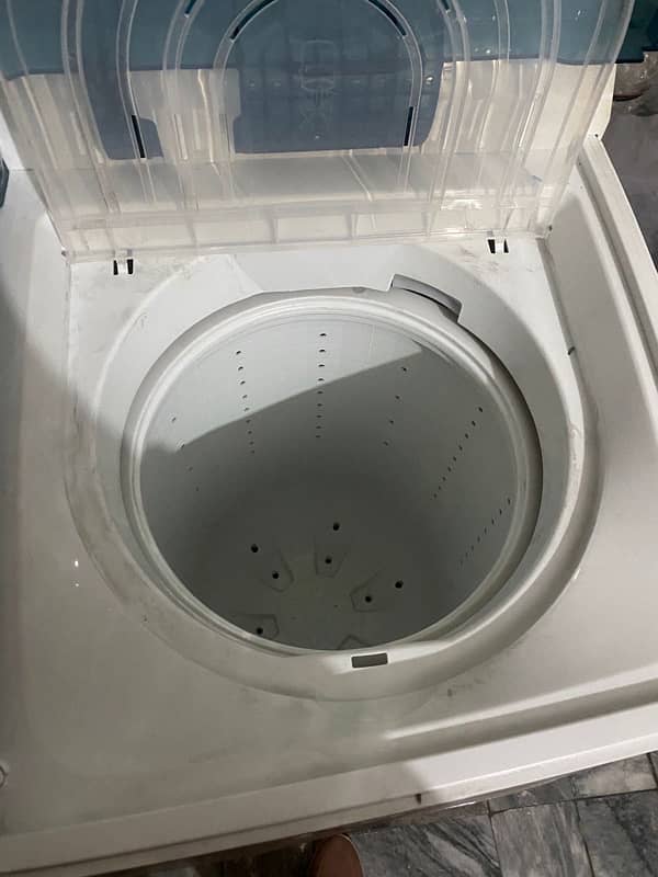 Dawlance fully new washing machine twin turbo 6