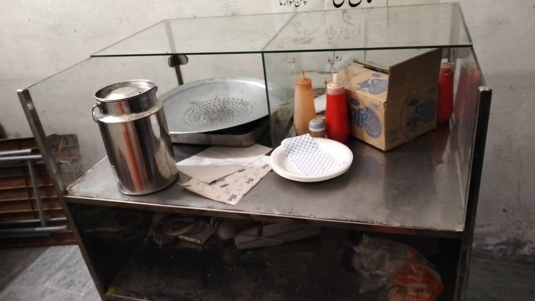 Steel Counter /Display Counter /Glass Counter 1