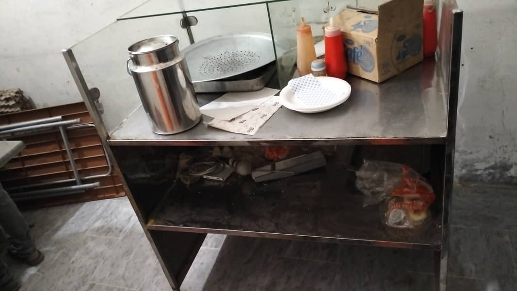 Steel Counter /Display Counter /Glass Counter 2