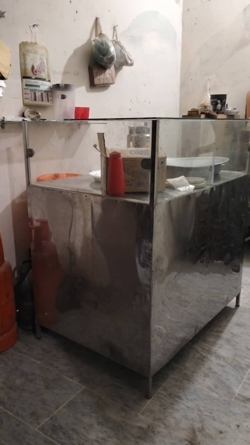 Steel Counter /Display Counter /Glass Counter 3