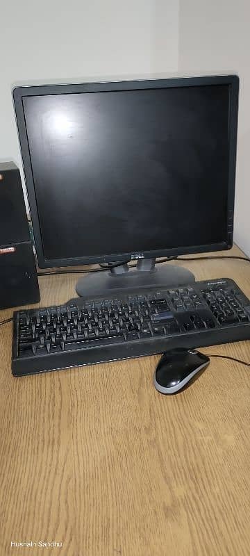 Lenovo i5 3rd generation and 21 inch lcd dell 2